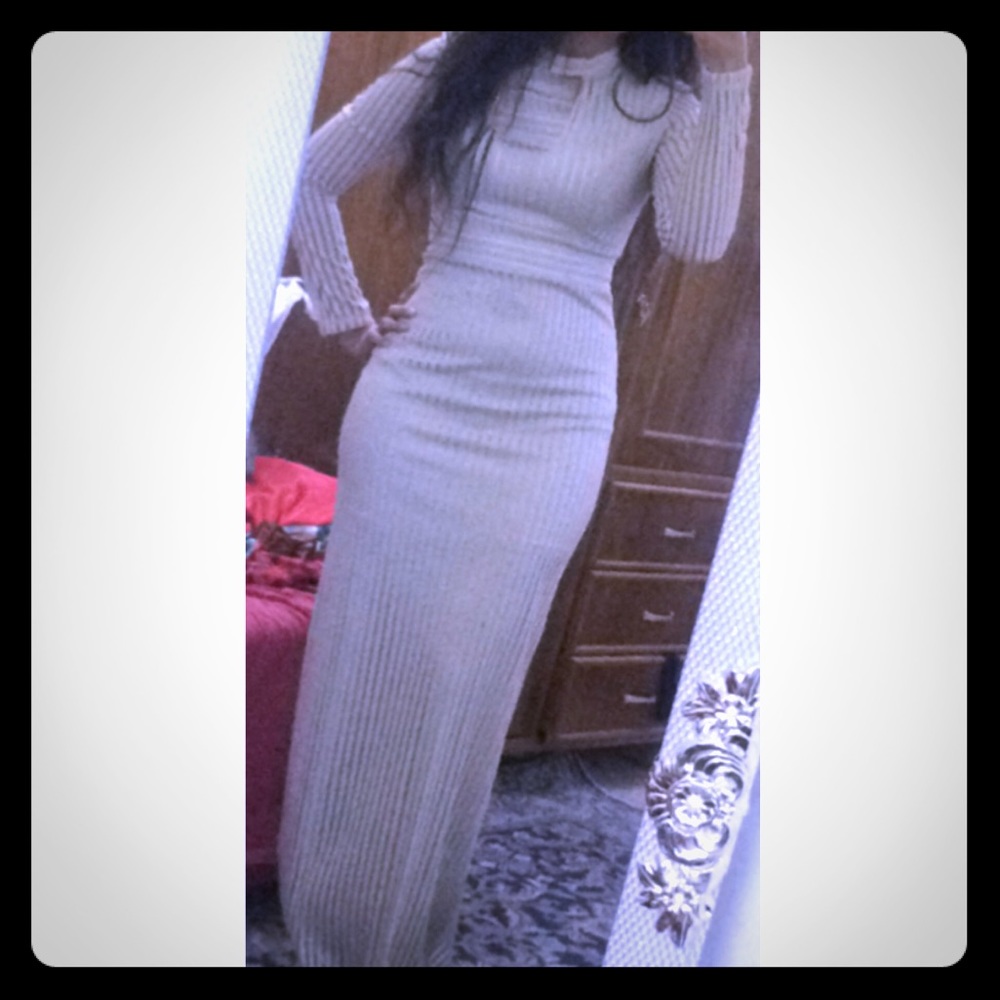 Long sleeve skinny Dress